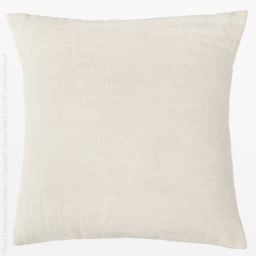 Capri Tightly Woven Cotton Cushion Cover (Large) - Black Color | Image 1 | From the Capri Collection | Expertly Tightly Woven with natural cotton for long lasting use | Available in natural color | texxture home