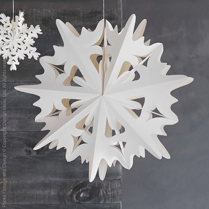 Flurry™ Paper Snowflake Crystal (Large)
