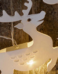 Flurry™ Reindeer Paper LED Garland