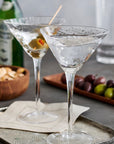 Serapha™ martini glass (9.7oz) - Clear | Image 2 | Premium Glass from the Serapha collection | made with Glass for long lasting use | texxture