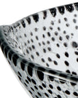 Vidra™ Hand Painted Glass Bowl (dots)