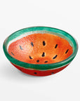 Papeete™ Hand Painted Glass Bowl (Melon)
