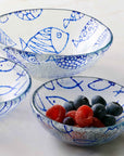 Moorea™ Hand Painted Glass Bowl