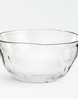 Wabisabi Glass Salad Bowl - natural Color | Image 1 | From the Wabisabi Collection | Elegantly constructed with natural glass for long lasting use | Available in black color | texxture home