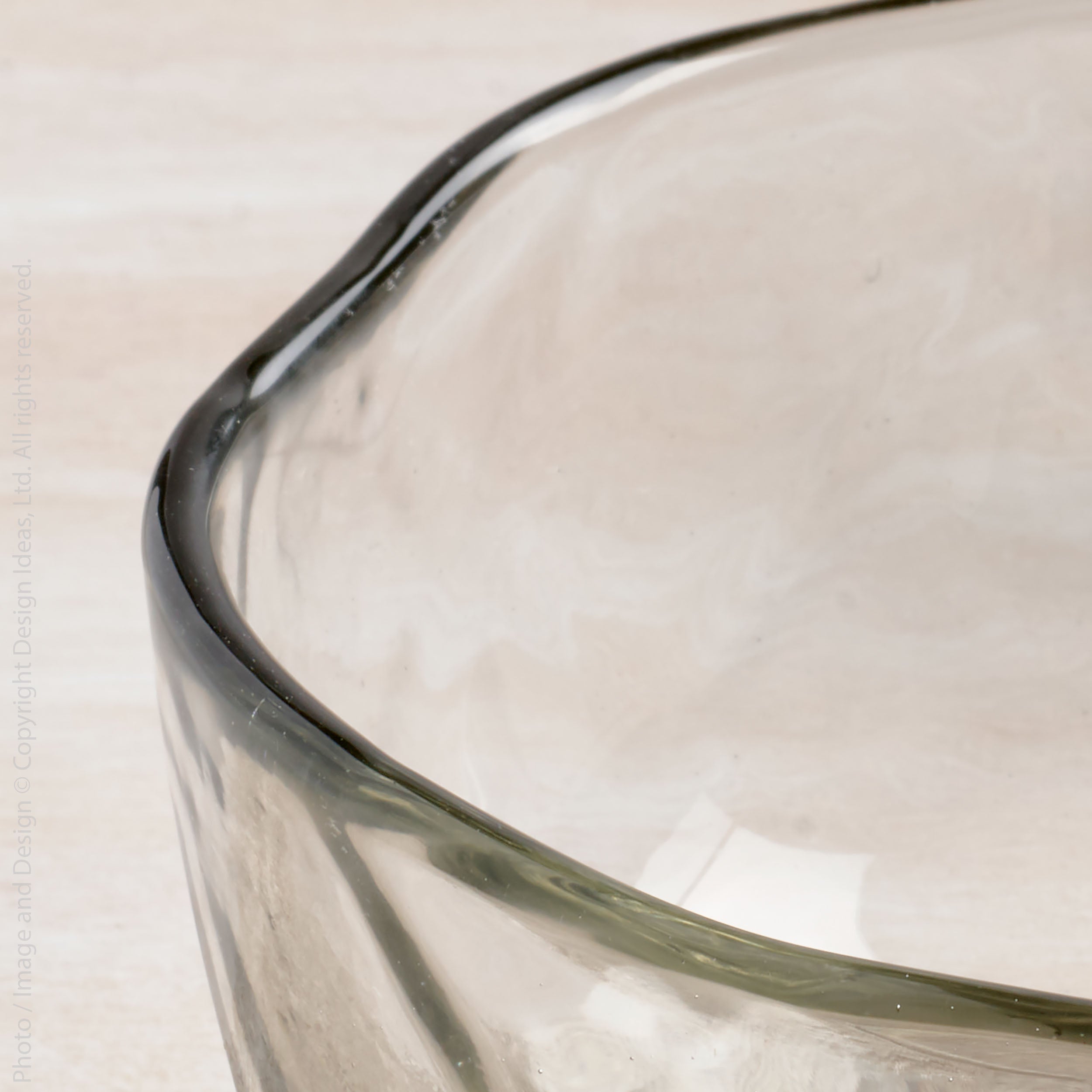 Wabisabi™ Glass Serving Bowl