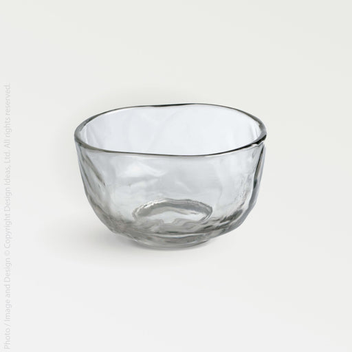 Wabisabi™ dip bowls - Clear | Image 2 | Premium Bowl from the Wabisabi collection | made with Glass for long lasting use | texxture