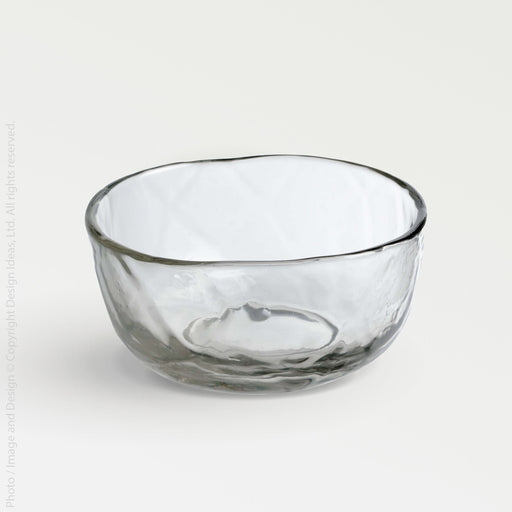 Wabisabi™ salad bowls - Clear | Image 2 | Premium Bowl from the Wabisabi collection | made with Glass for long lasting use | texxture