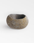 Stoneshard™ bowl (5.9 x 6.3 x 3.2 in.) - Gray | Image 1 | Premium Bowl from the Stoneshard collection | made with Riverstone for long lasting use | texxture