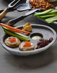 Stoneshard™ Carved Riverstone Appetizer Tray