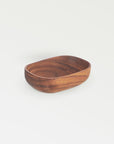 Chiku Teak Rectangular Bowl - Black Color | Image 1 | From the Chiku Collection | Exquisitely assembled with natural teak for long lasting use | This bowl is sustainably sourced | Available in natural color | texxture home