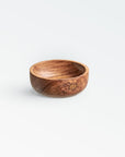 Chiku Teak Bowl (4.7 Inch Dia) - Black Color | Image 1 | From the Chiku Collection | Expertly created with natural teak for long lasting use | This bowl is sustainably sourced | Available in natural color | texxture home