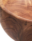 Chiku™ Carved Teak Wood Bowl (8.3 in.)