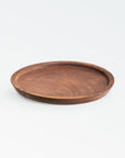 Chiku Teak Tray (Small) - Copper Color | Image 1 | From the Chiku Collection | Skillfully created with natural teak for long lasting use | This tray is sustainably sourced | Available in natural color | texxture home