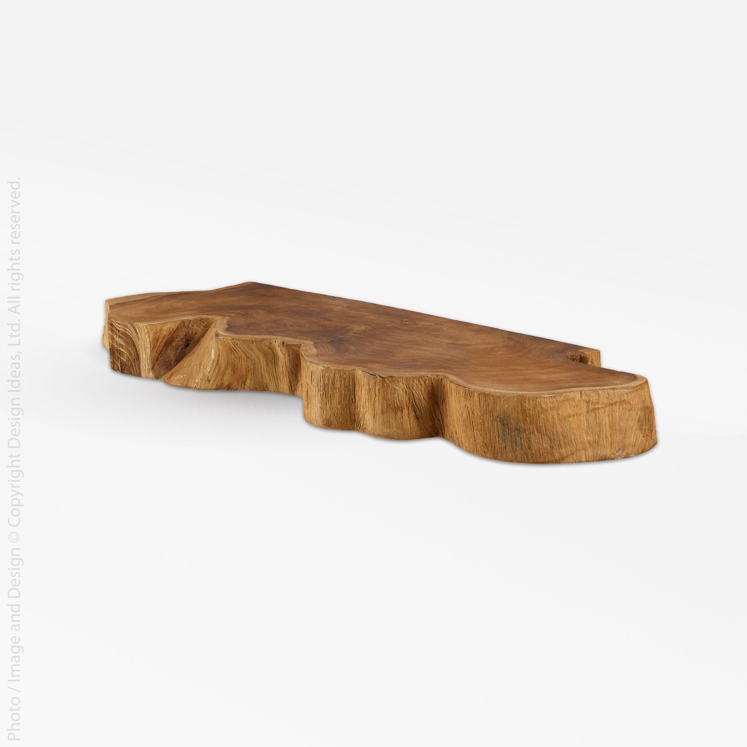 Takara Teak Live Edge Shelf