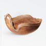 Takara Teak Root Round Bowl - white color | Image 1 | From the Takara Collection | Exquisitely handmade with natural teak root for long lasting use | This bowl is sustainably sourced | Available in natural color | texxture home