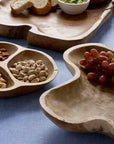 Takara Teak Root Display Bowl Natural Color | Image 2 | From the Takara Collection | Skillfully made with natural teak root for long lasting use | This bowl is sustainably sourced | Available in natural color | texxture home