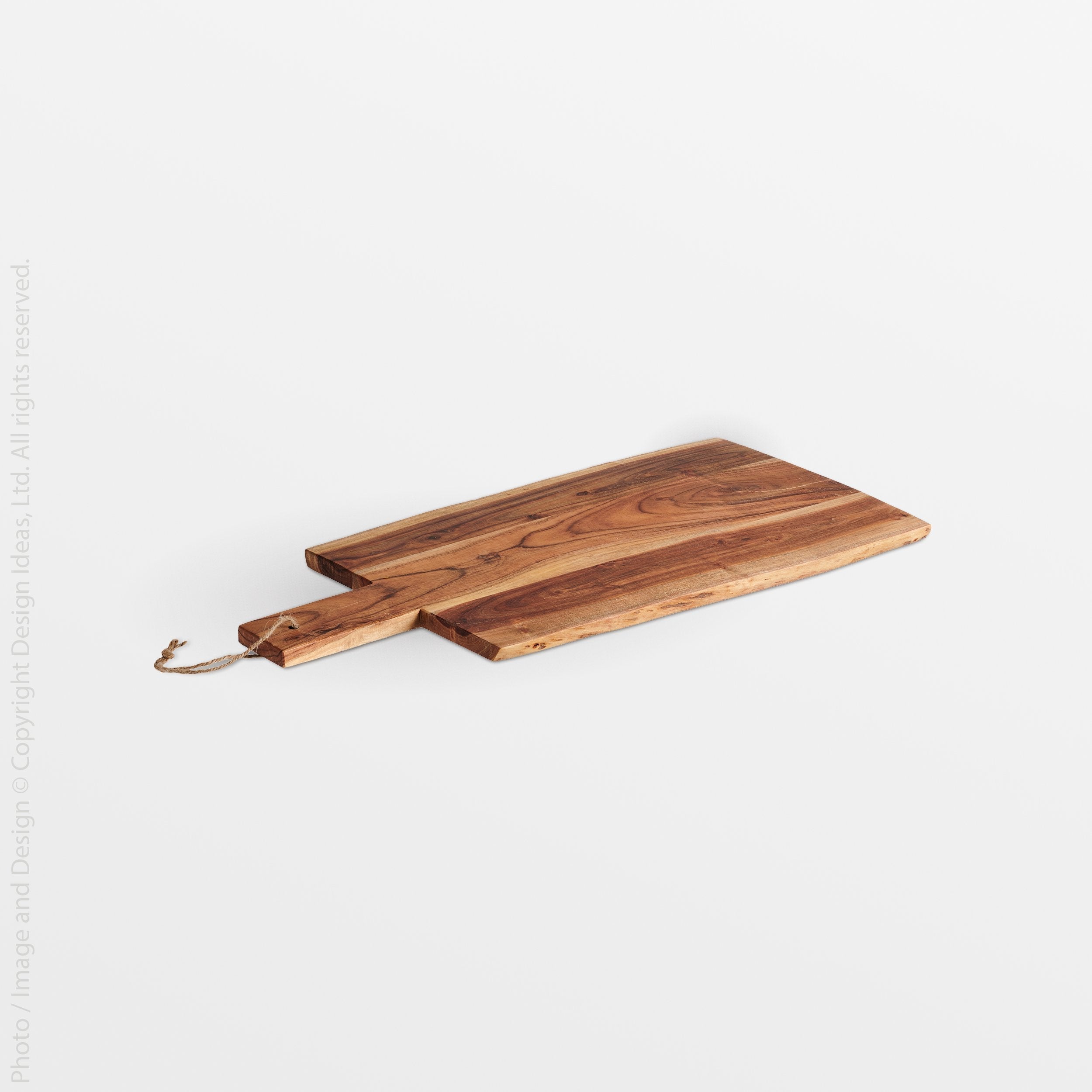 Nama Acacia Cutting Board - Black Color | Image 1 | From the Nama Collection | Expertly constructed with natural acacia for long lasting use | Available in black color | texxture home