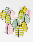 Easterly™ decorations (set of 12) - Assorted Colors | Image 1 | Premium Decorative from the Easterly collection | made with Wood for long lasting use | texxture