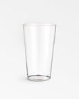 Lexington Sinfle Wall Pint Glass - white color | Image 1 | From the Lexington Collection | Exquisitely assembled with natural glass for long lasting use | Available in clear color | texxture home