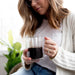 Lexington Double Wall Mug   | Image 3 | From the Lexington Collection | Masterfully created with natural glass for long lasting use | Available in clear color | texxture home