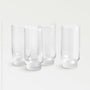 Bergen™ high ball glasses - Clear | Image 3 | Premium Glass from the Bergen collection | made with Glass for long lasting use | texxture