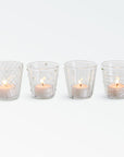 Livenza™ votive cup (set of 4) - Clear | Image 1 | Premium Candleholder from the Livenza collection | made with Borosilicate Glass for long lasting use | texxture
