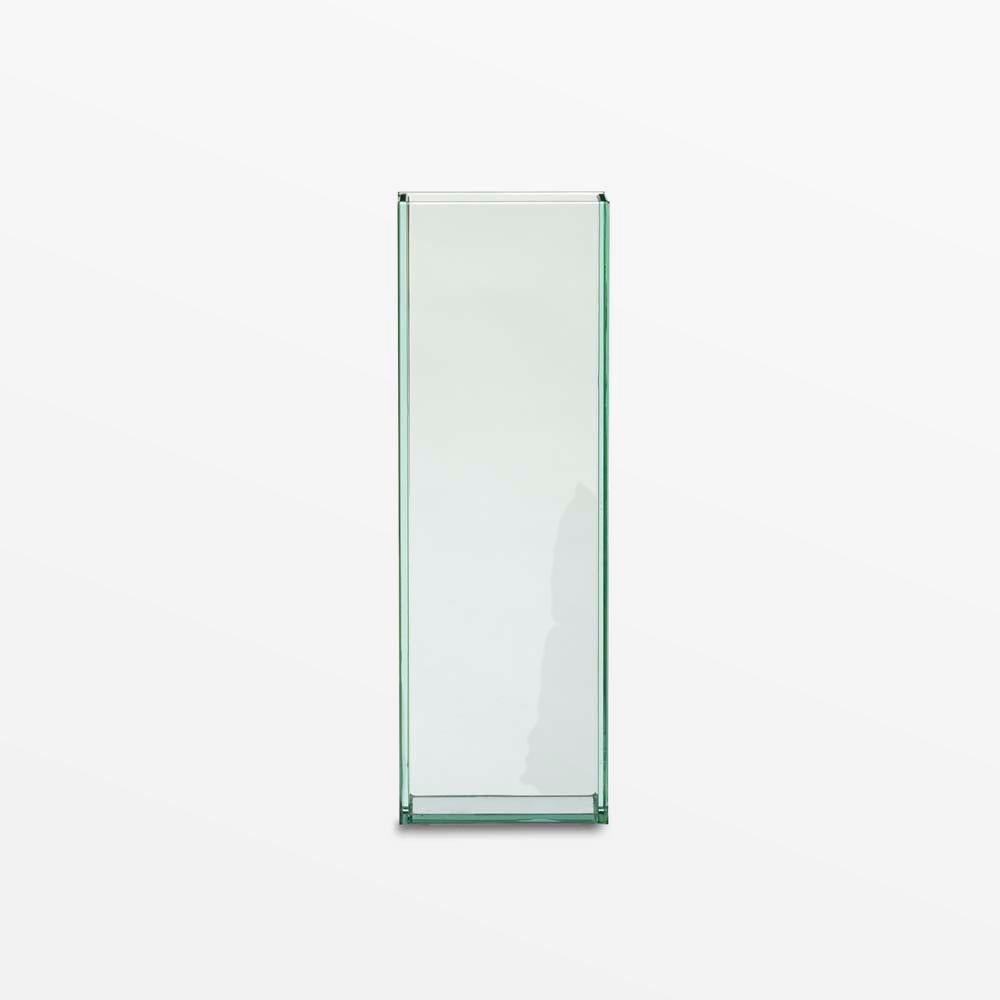Vision™ vase (medium: rectangle) - Clear | Image 1 | Premium Vase from the Vision collection | made with Glass for long lasting use | texxture