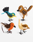 Lilliput™ ornament, winter birds, set of 3 - Multi | Image 1 | Premium Ornaments from the Lilliput collection | made with Felt for long lasting use | texxture