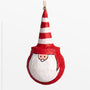 Sugarplum™ ornament, clause - Red | Image 1 | Premium Ornaments from the Sugarplum collection | made with cotton mache for long lasting use | texxture