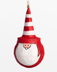 Sugarplum™ ornament, clause - Red | Image 1 | Premium Ornaments from the Sugarplum collection | made with cotton mache for long lasting use | texxture