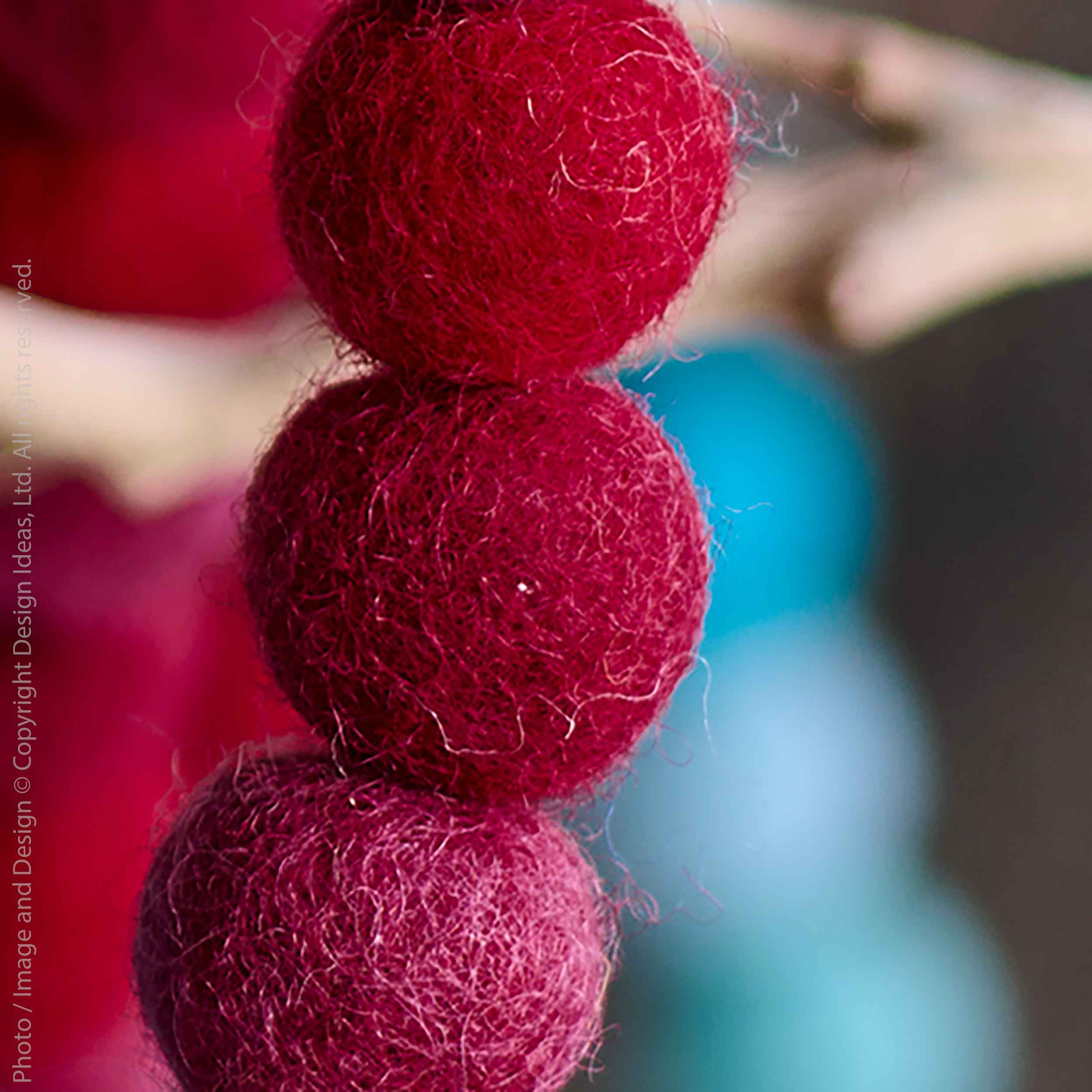 Lilliput™ Cranberry Wool Garland