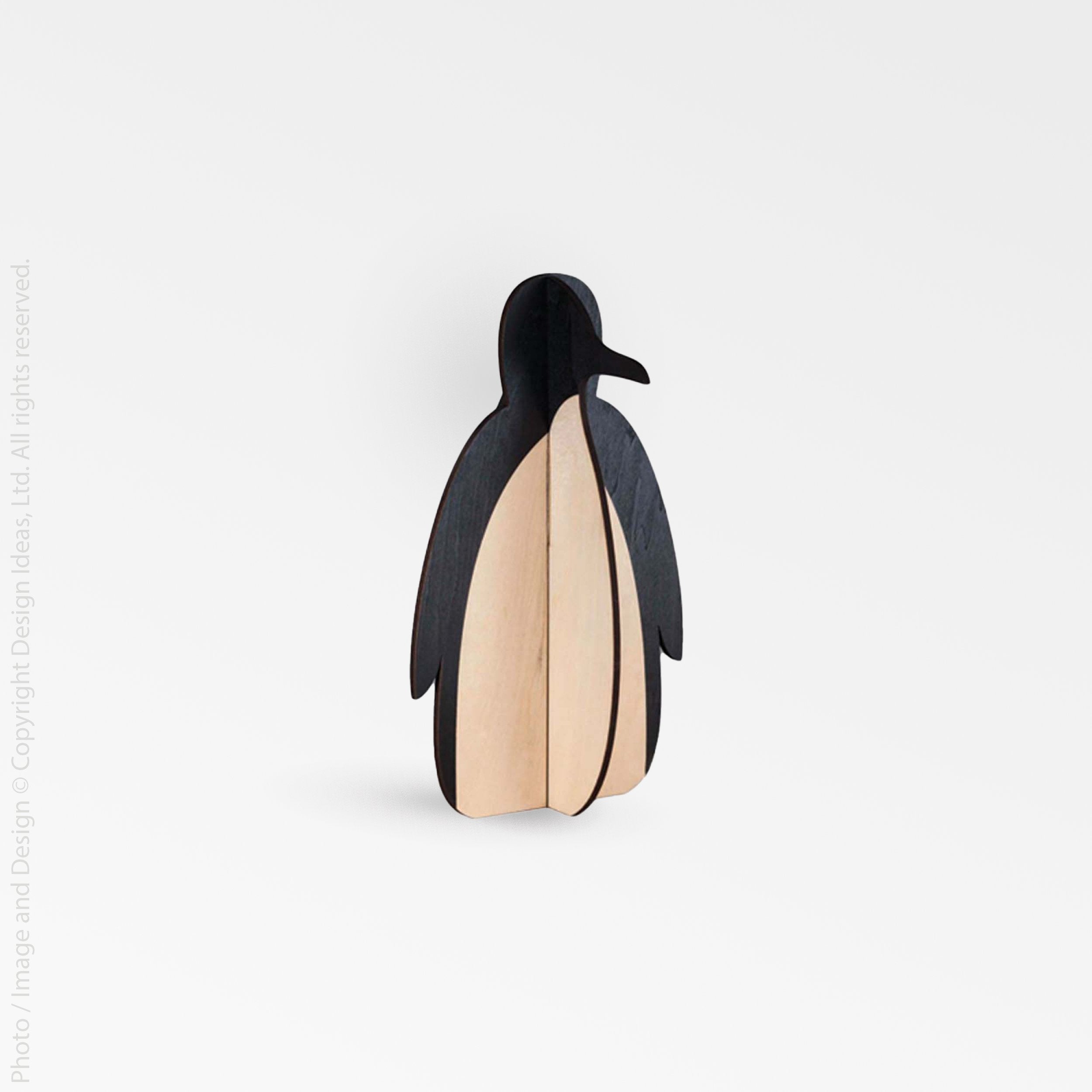 Tux Wood Penguin (Large) - white color | Image 1 | From the Tux Collection | Skillfully assembled with natural wood for long lasting use | Available in white color | texxture home