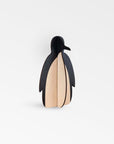 Tux Wood Penguin (Large) - white color | Image 1 | From the Tux Collection | Skillfully assembled with natural wood for long lasting use | Available in white color | texxture home