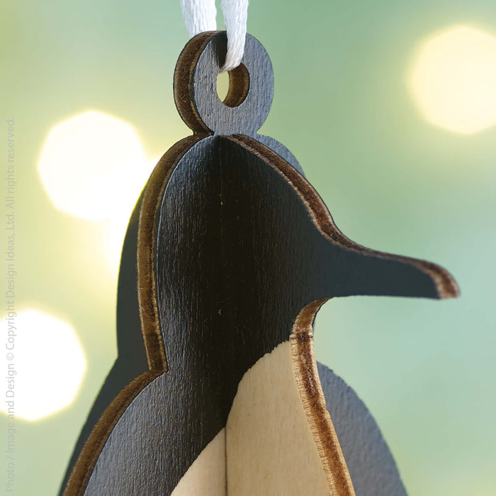 Tux™ Wood Penguin (Ornament)