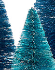 Yukon™ Bottle Brush Blue Trees (Set of 12)