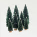 Yukon™ trees, green with snow, set of 8 - Green | Image 1 | Premium Decorative from the Yukon collection | made with Steel Wire for long lasting use | texxture