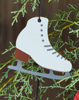 Hollyjolly™ Ice Skate Wood Ornament