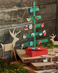 Clara Wood Advent Calendar Black Color | Image 2 | From the Clara Collection | Expertly handmade with natural plywood for long lasting use | Available in white color | texxture home