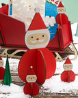 Nordic Santa™ Laser Cut Poplar Wood Decoration