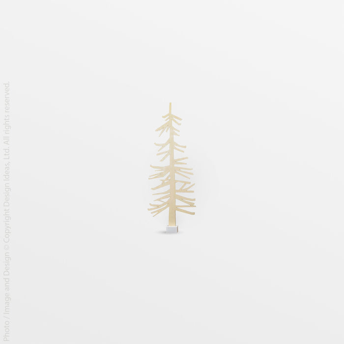 Nordic Wood Tree (Extra Small) - white color | Image 1 | From the Nordic Collection | Elegantly made with natural wood for long lasting use | Available in white color | texxture home