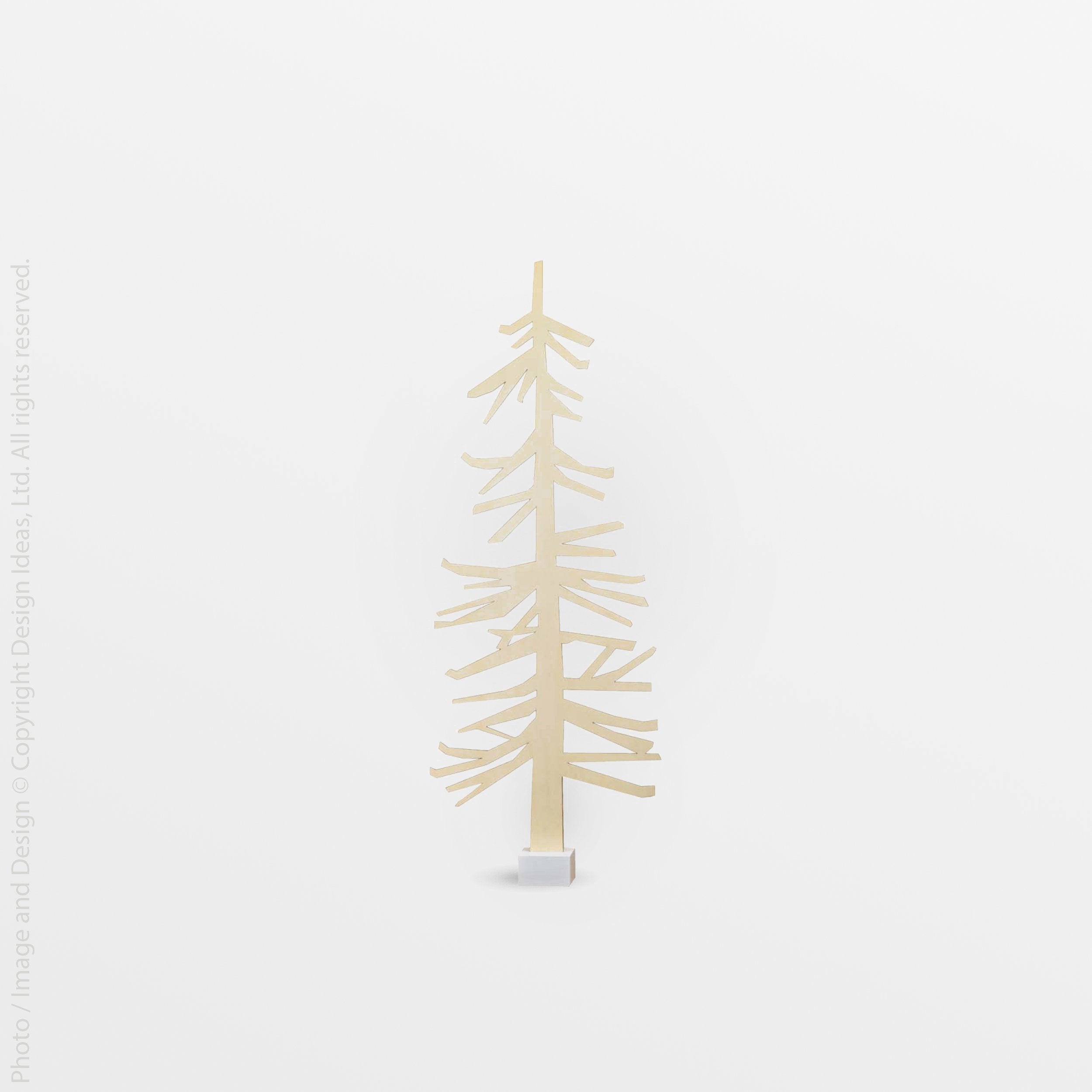 Nordic Wood Tree (Medium) - white color | Image 1 | From the Nordic Collection | Masterfully made with natural wood for long lasting use | Available in white color | texxture home