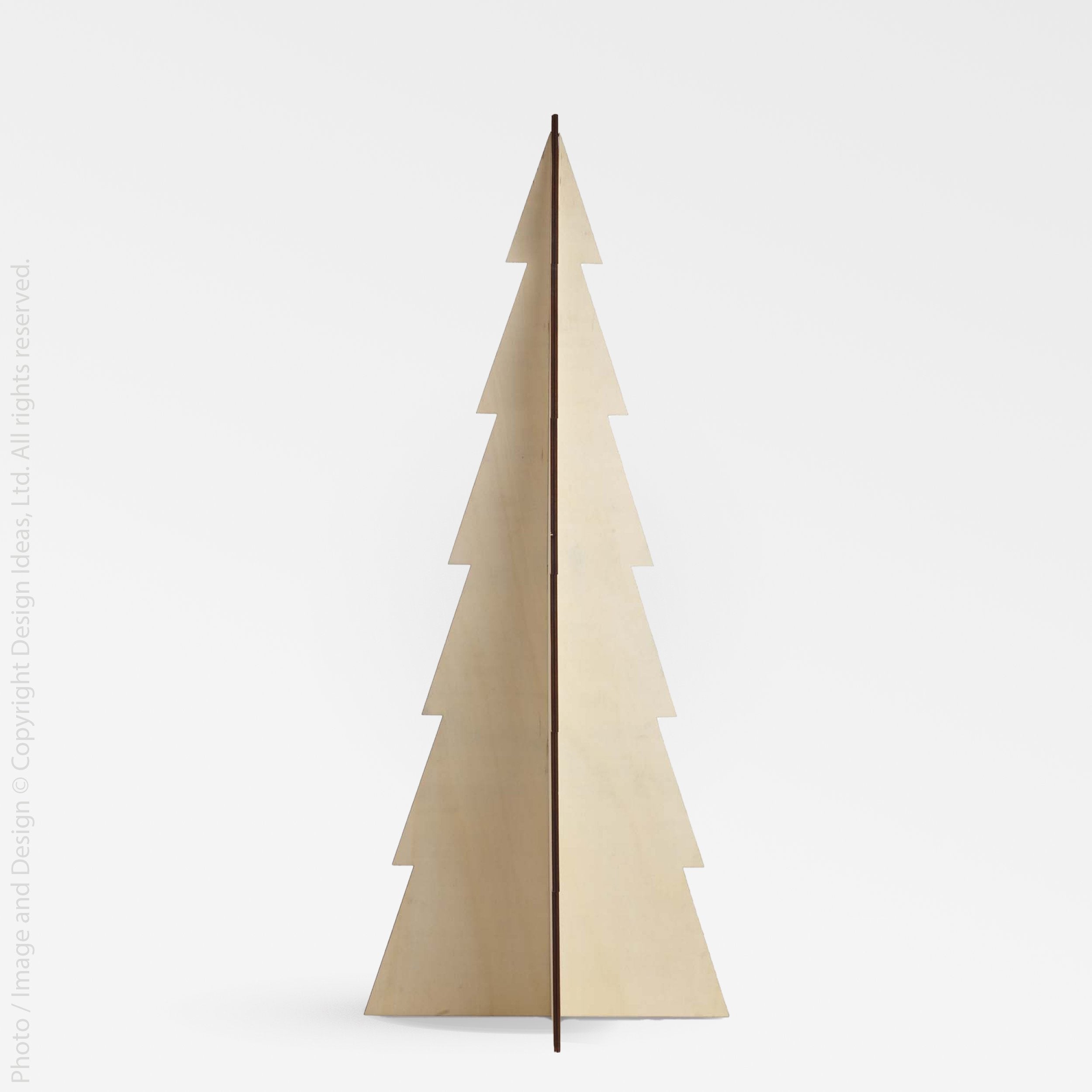Tannenbaum Wood Tree (Giant) - Natural Color | Image 1 | From the Tannenbaum Collection | Exquisitely created with natural plywood for long lasting use | Available in white color | texxture home