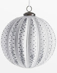 Breckenridge Vardo Glass Ornament - Natural Color | Image 1 | From the Breckenridge Collection | Expertly constructed with natural glass for long lasting use | Available in white color | texxture home