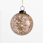 Zazzle™ ornament, 4in - Golden | Image 1 | Premium Ornaments from the Zazzle collection | made with Glass for long lasting use | texxture
