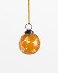 Souci™ ornament, 2in - Orange | Image 1 | Premium Ornaments from the Souci collection | made with Glass for long lasting use | texxture