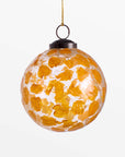 Souci™ ornament, 4in - Orange | Image 1 | Premium Ornaments from the Souci collection | made with Glass for long lasting use | texxture