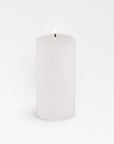 Pillar Candle (3x6) - Green Color | Image 1 | From the Pillar Collection | Exquisitely made with natural wax for long lasting use | Available in white color | texxture home