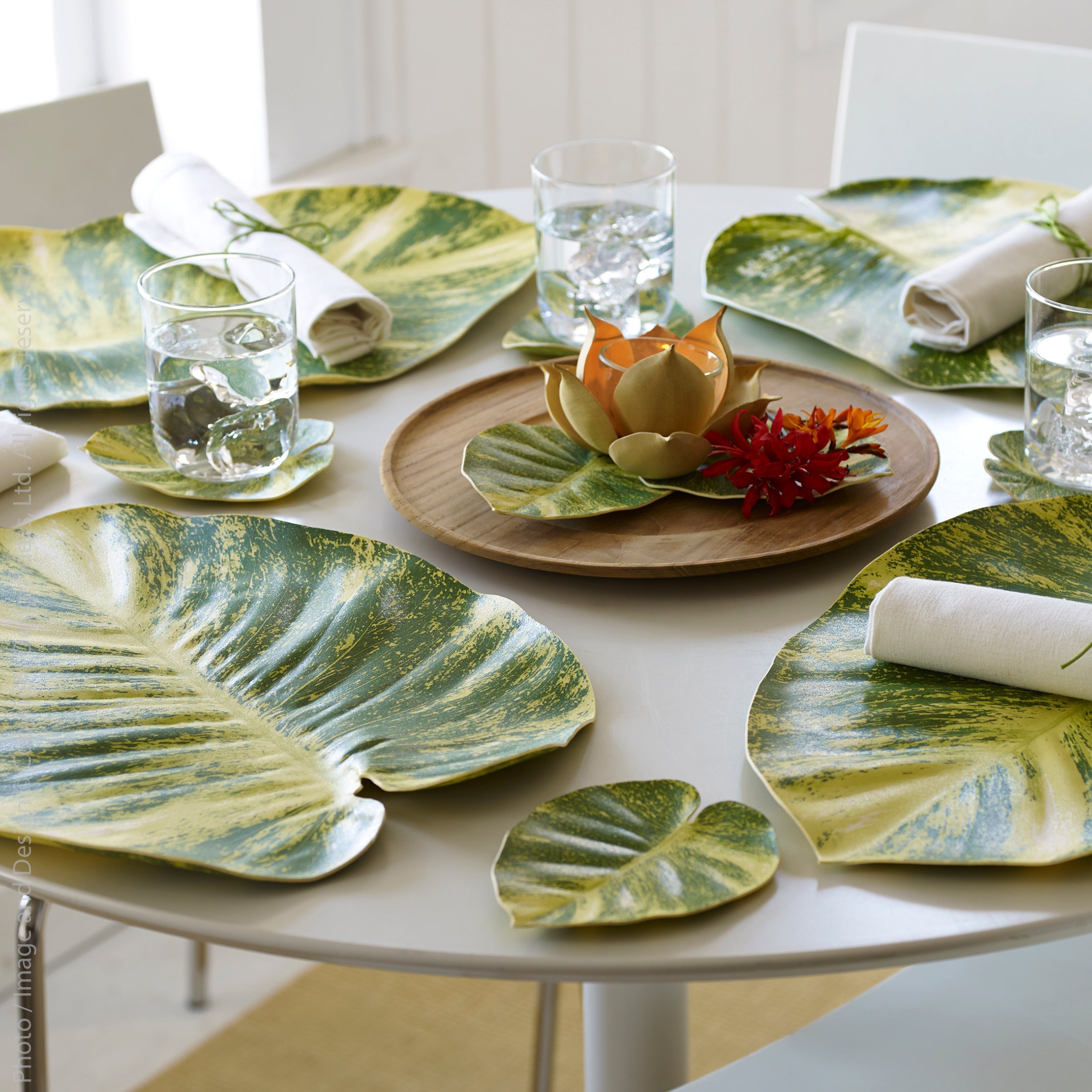 BaliHai  Pathos Placemat Natural Color | Image 2 | From the BaliHai Collection | Elegantly made with natural eva foam for long lasting use | texxture home