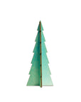 Tannenbaum White Wood Tree Set (6 Inch) — Bundle - Green Color | Image 7 | From the Tannenbaum Collection | Elegantly assembled with natural plywood for long lasting use | Available in white color | texxture home