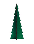 Tannenbaum Wood Tree Set (8 Inch) — Bundle - Green Color | Image 10 | From the Tannenbaum Collection | Skillfully assembled with natural plywood for long lasting use | texxture home